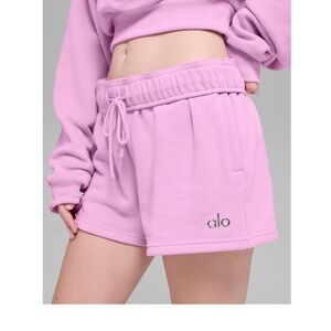 ALO Accolade Shorts - Candy Heart Pink NWT